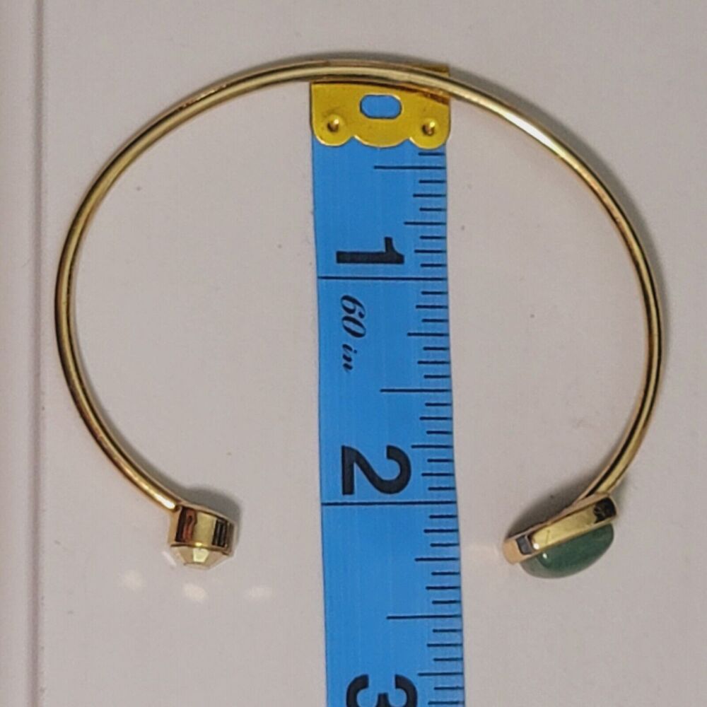 Lia Sophia 3 Piece Gold Cuff Bamgle Bracelets - Picture 3 of 8